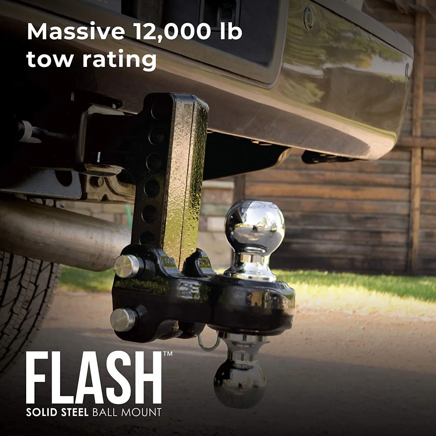 Flash 6In drop Solid Steel 2.